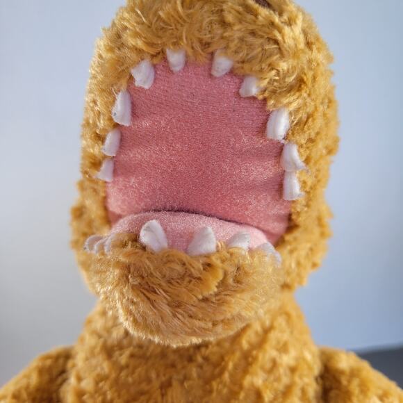 Vintage Build-A-Bear T-Rex Dinosaur Plush 17" Brown Stuffed Animal Toy - Picture 12 of 16